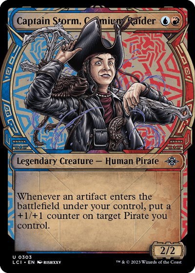 Captain Storm, Cosmium Raider