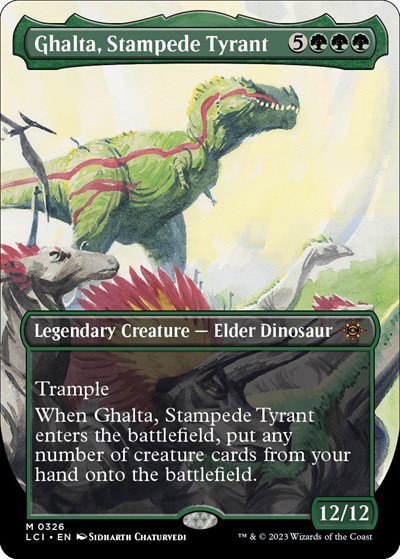 Ghalta, Stampede Tyrant - Foil