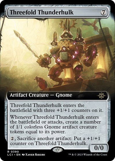 Threefold Thunderhulk - Foil