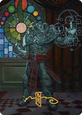 Karn, Living Legacy Art Card - Gold Stamped Signature