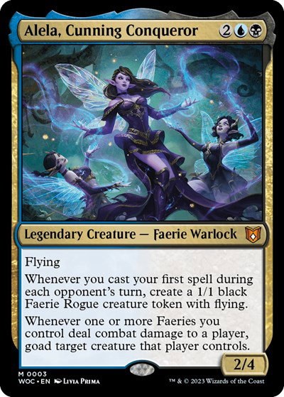 Alela, Cunning Conqueror - Foil