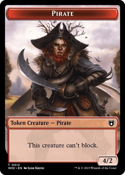 Pirate // Pegasus Double-Sided Token