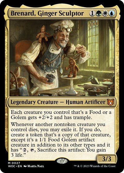 Brenard, Ginger Sculptor - Foil