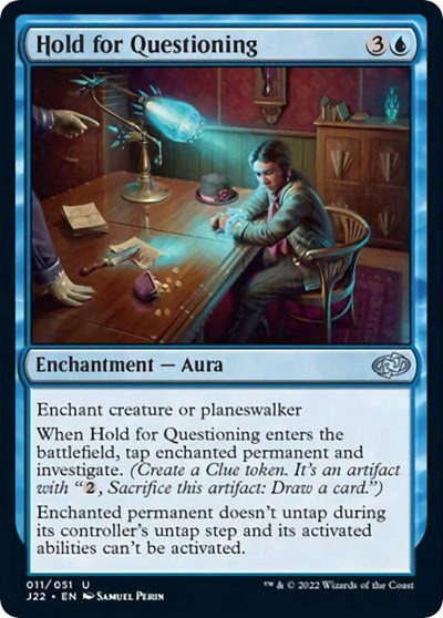 Hold for Questioning - Normal Hold For Questioning