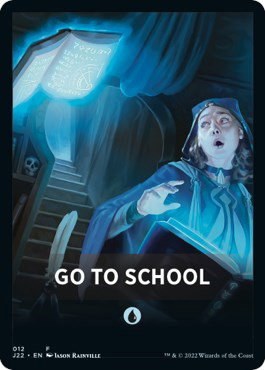 Go to School Theme Card - Normal Go To School Theme Card