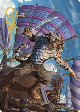 Jedit Ojanen, Mercenary Art Card - Gold Stamped Signature