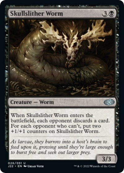 Skullslither Worm - Normal Skullslither Worm