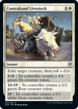 Contraband Livestock - Normal Contraband Livestock