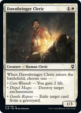 Dawnbringer Cleric - Normal Dawnbringer Cleric