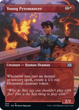 Young Pyromancer - Foil