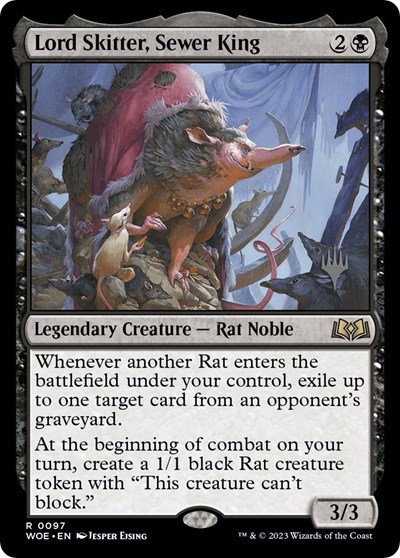 Lord Skitter, Sewer King - Foil