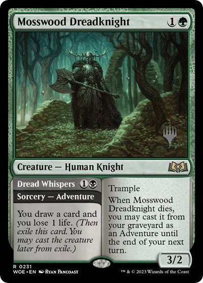 Mosswood Dreadknight - Foil