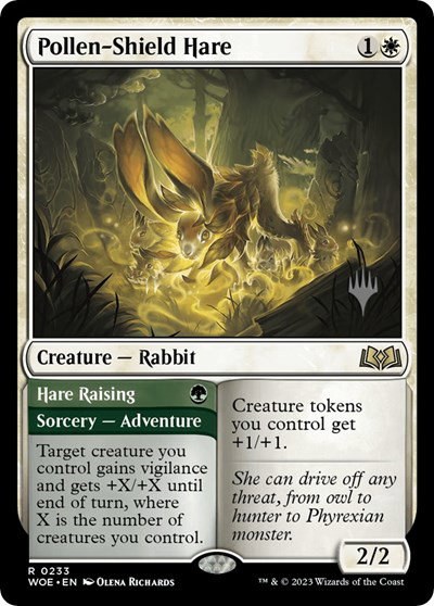 Pollen-Shield Hare - Foil