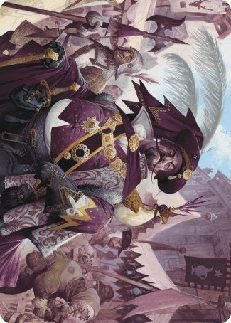 Discerning Financier Art Card