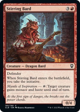 Stirring Bard - Foil