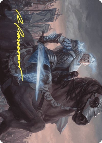Will, Scion of Peace Art Card - Gold Stamped Signature