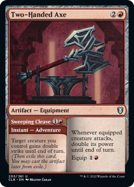 Two-Handed Axe - Foil