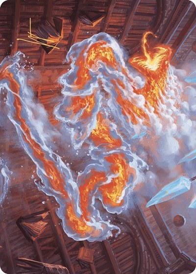 Scalding Viper Art Card - Gold Stamped Signature