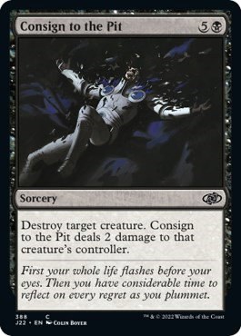 Consign to the Pit