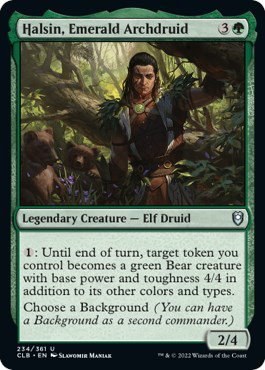 Halsin, Emerald Archdruid - Foil
