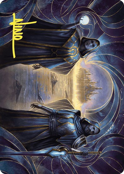 Court of Vantress Art Card - Gold Stamped Signature
