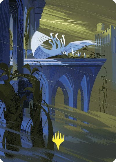 Doubling Season Art Card - Gold Stamped Planeswalker Symb
