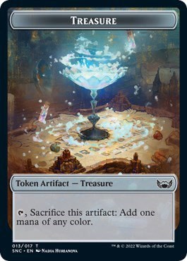 Treasure (013) // Rogue Double-Sided Token