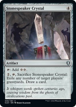 Stonespeaker Crystal - Foil