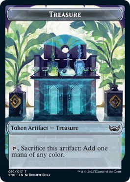 Treasure (016) // Citizen Double-Sided Token - Foil