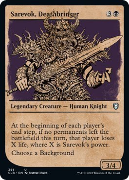 Sarevok, Deathbringer - Foil