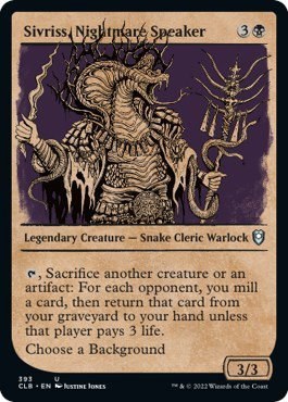 Sivriss, Nightmare Speaker - Foil
