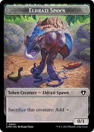Eldrazi Spawn // Phyrexian Germ Double-Sided Token