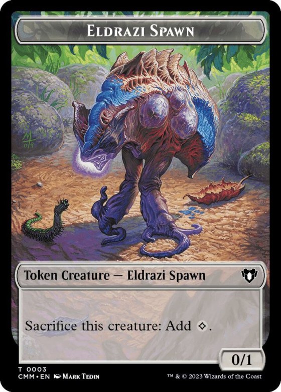 Eldrazi Spawn // Rat Double-Sided Token