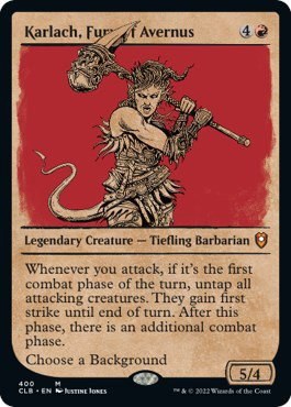 Karlach, Fury of Avernus - Foil