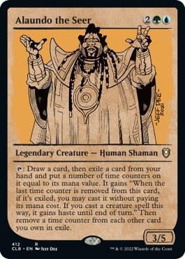 Alaundo the Seer - Foil
