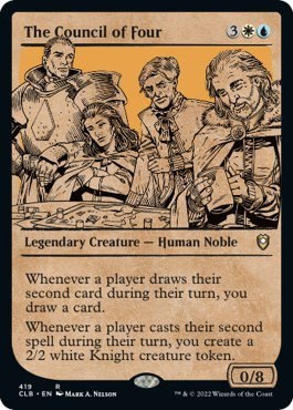The Council of Four - Foil