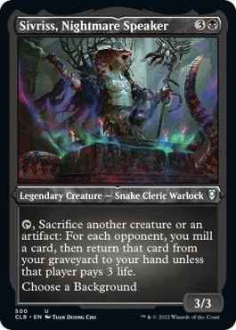 Sivriss, Nightmare Speaker