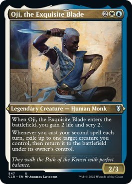 Oji, the Exquisite Blade