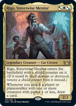 Rigo, Streetwise Mentor - Foil
