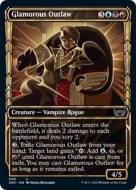 Glamorous Outlaw - Foil