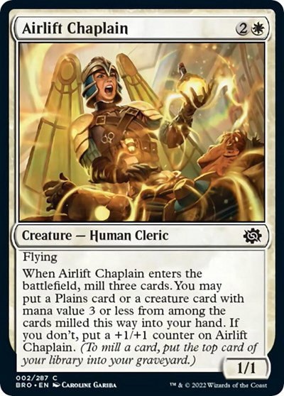 Airlift Chaplain - Normal Airlift Chaplain