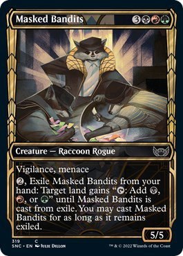 Masked Bandits - Foil