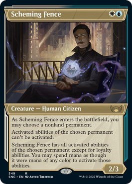 Scheming Fence - Foil