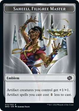 Emblem - Saheeli, Filigree Master - Normal Emblem Saheeli Filigree