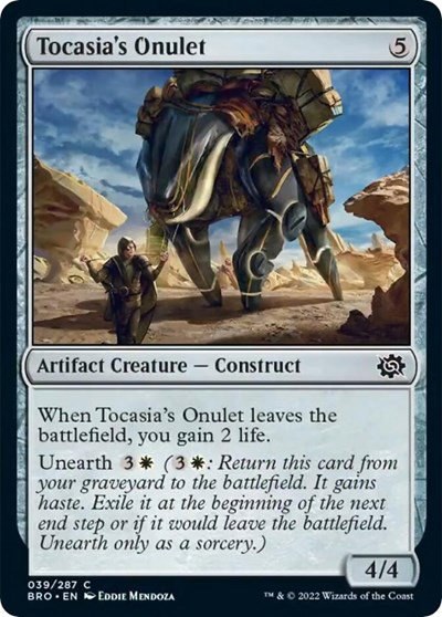 Tocasia's Onulet - Foil