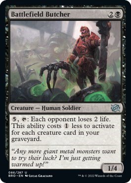 Battlefield Butcher - Foil