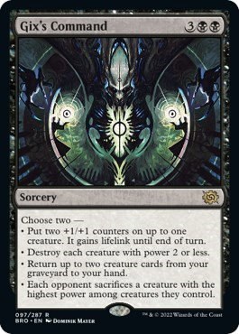 Gix's Command - Foil
