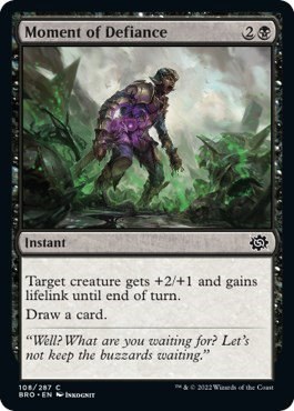Moment of Defiance - Foil