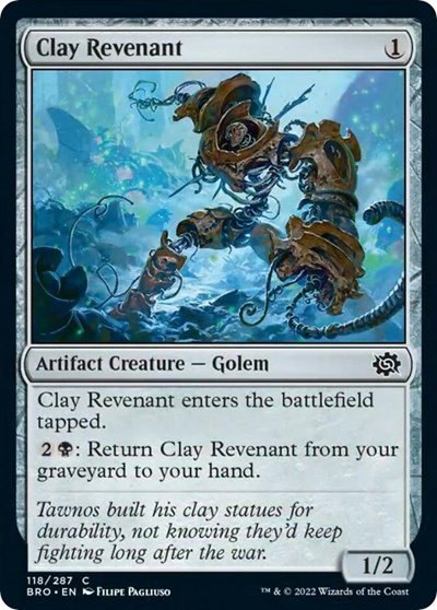 Clay Revenant - Foil
