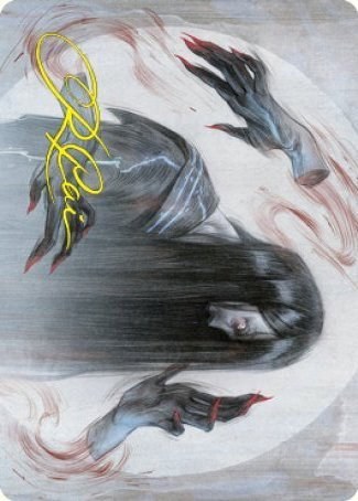 Clawing Torment Art Card - Gold Stamped Signature